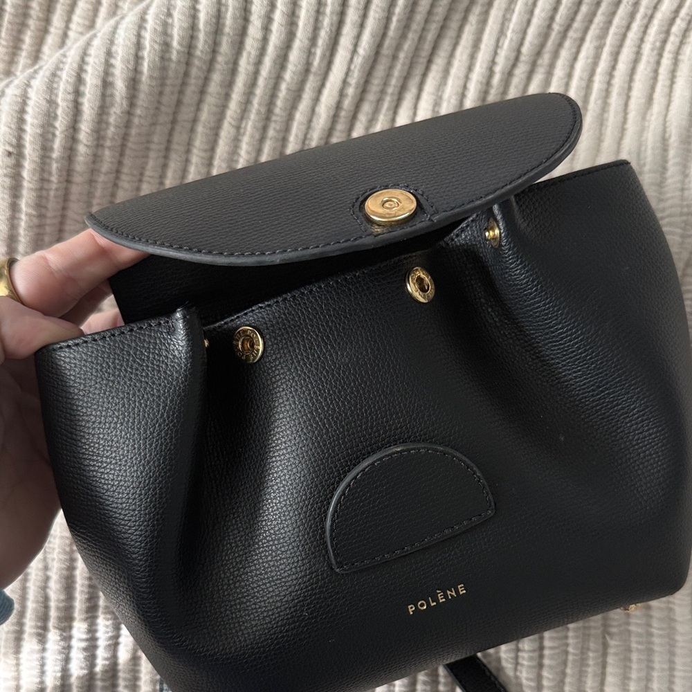 Polene Black Crossbody Bag - Picture 7 of 9